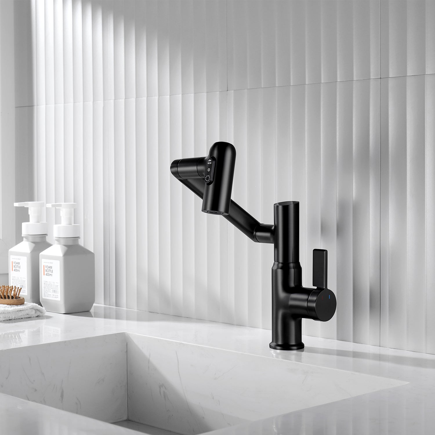 Smart Digital Basin Faucet for Hot and Cold Water | OpalDwell OpalDwell