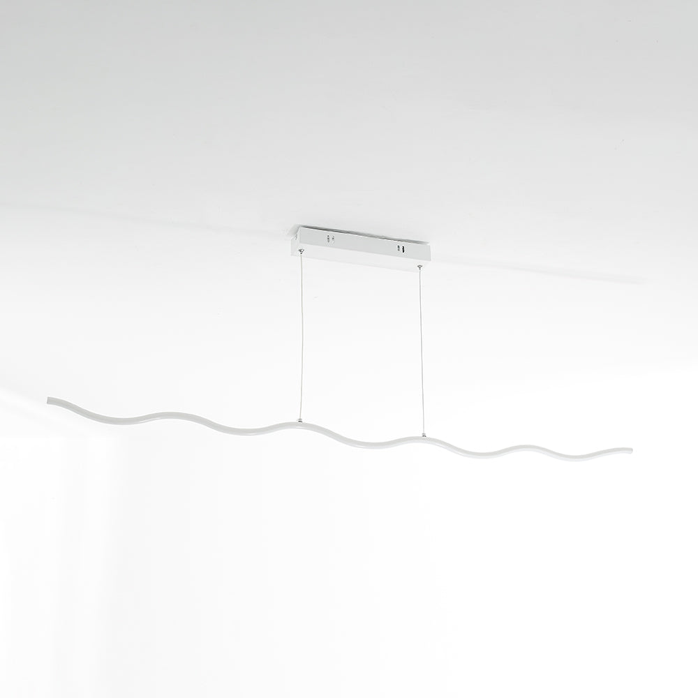 LumiNova Pendant Light Modern LED in Black and White - OpalDwell