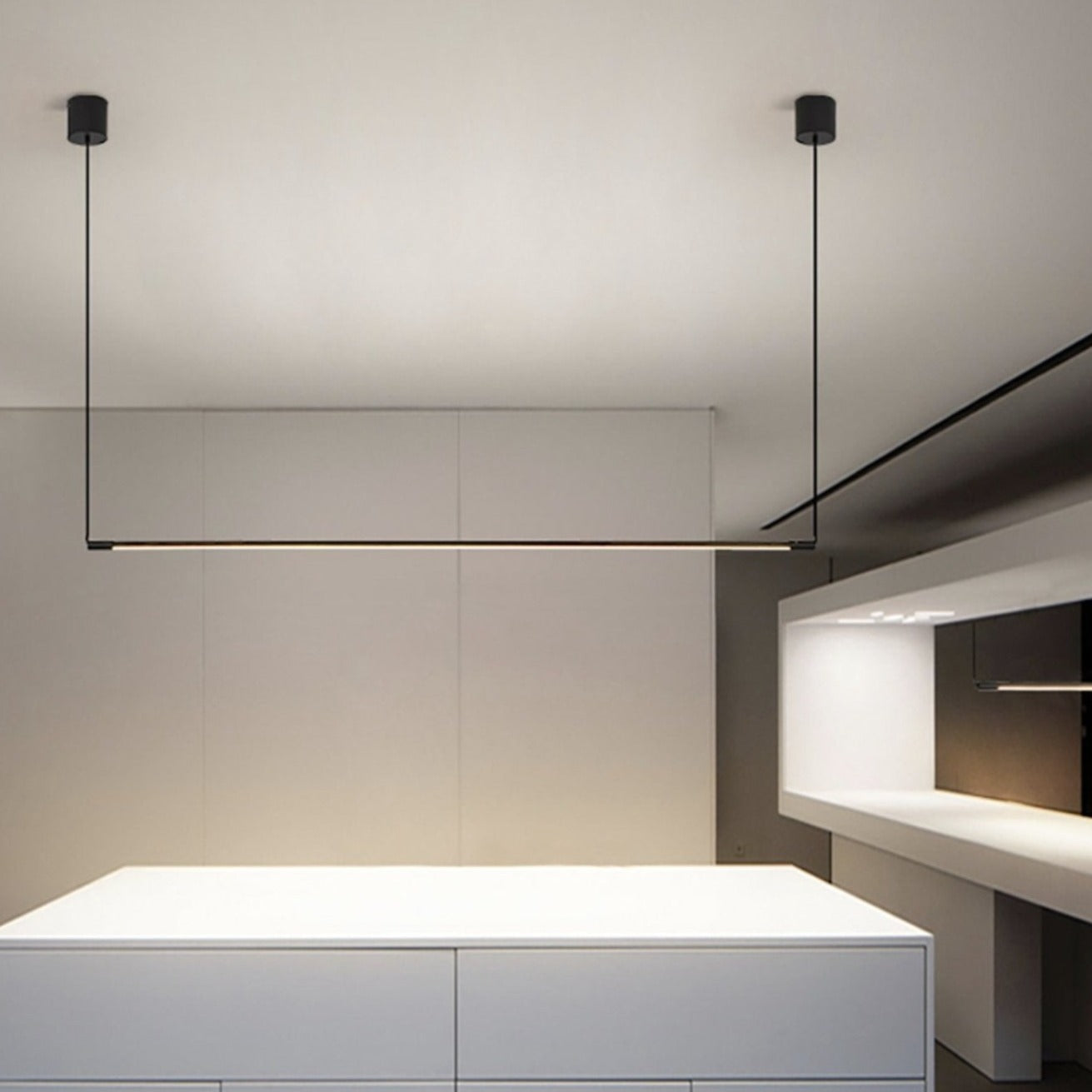 Solara Glass Pendant Lamp With LED Lighting Luxury - OpalDwell