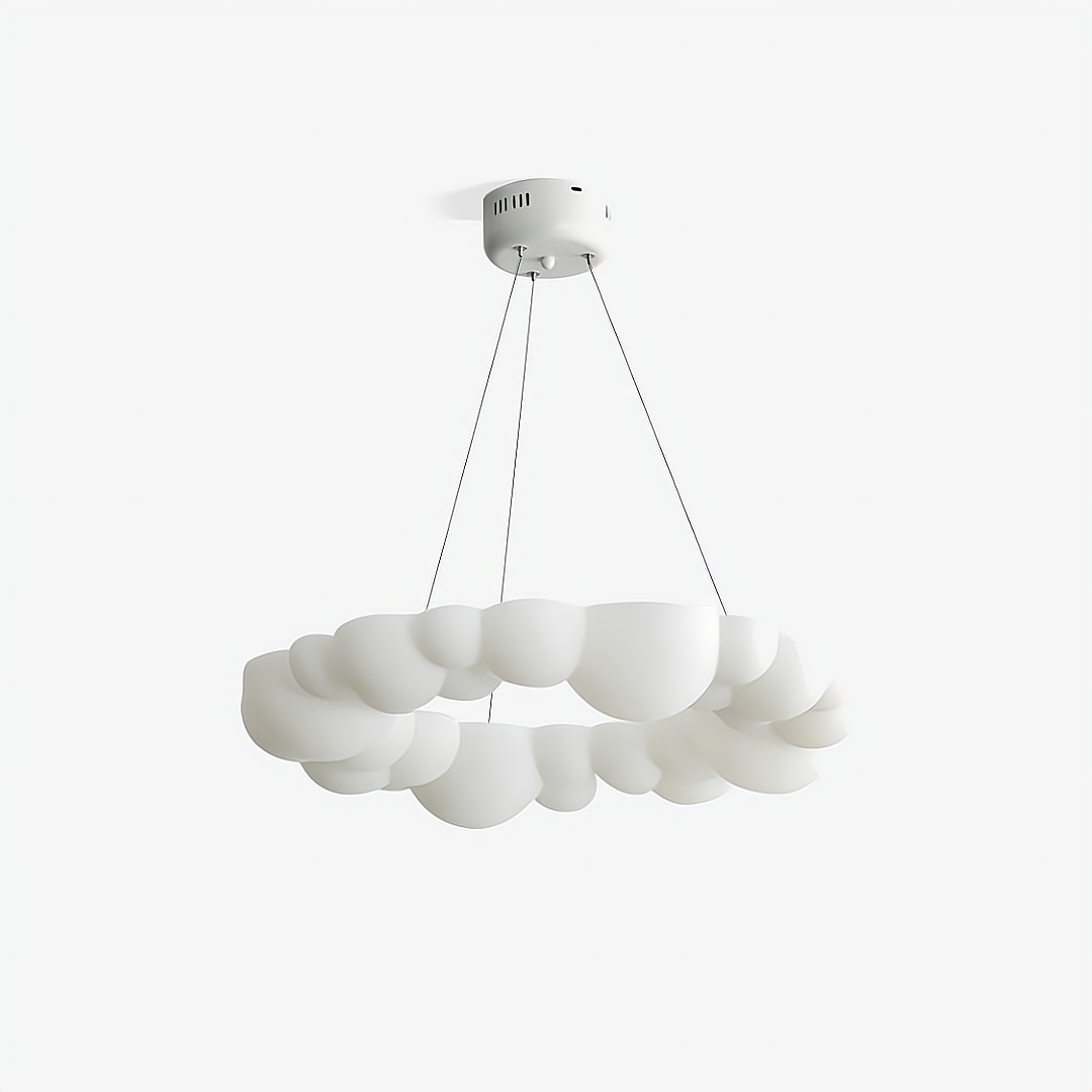 Modern Cloud Chandelier LED Ceiling Light For Bedrooms And Living Rooms OpalDwell