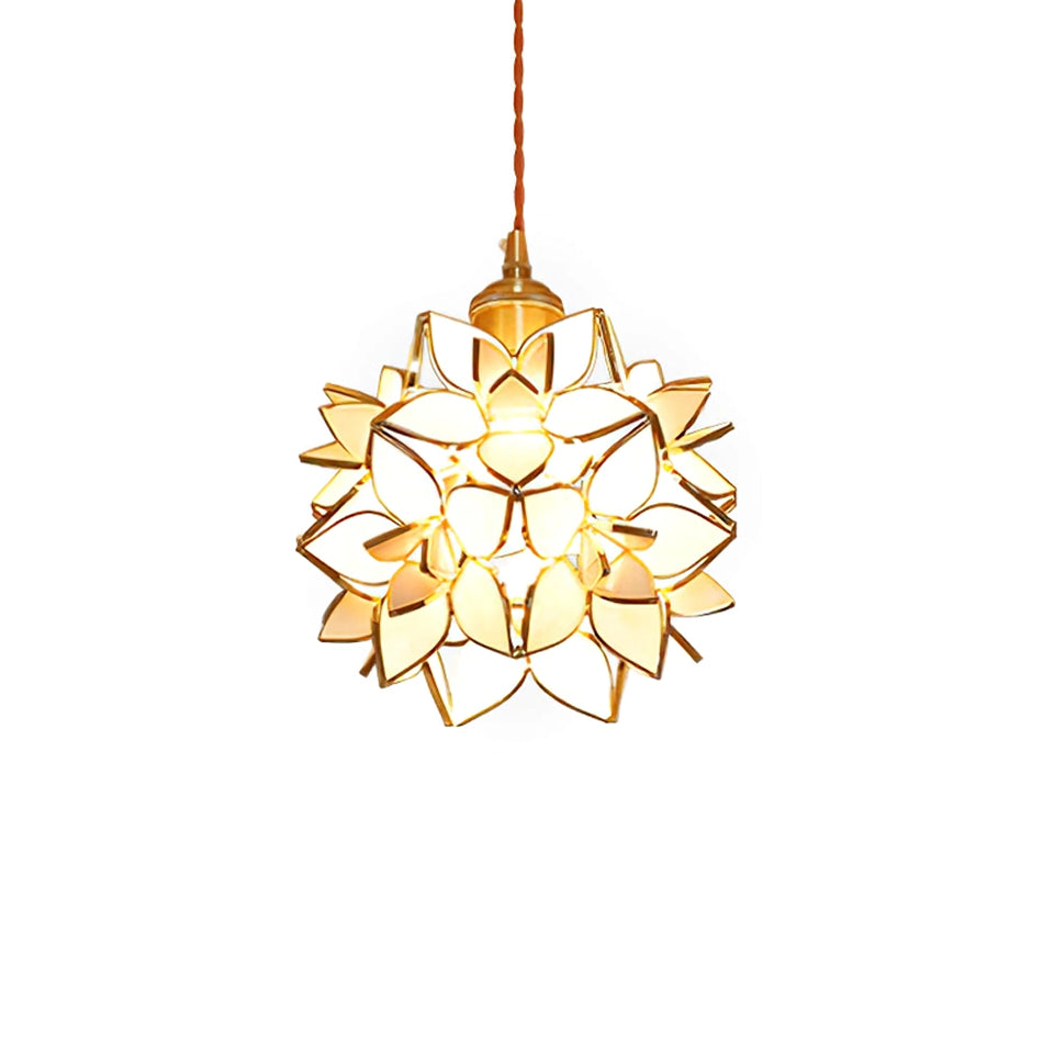 Capiz pendant light lamp | OpalDwell - OpalDwell