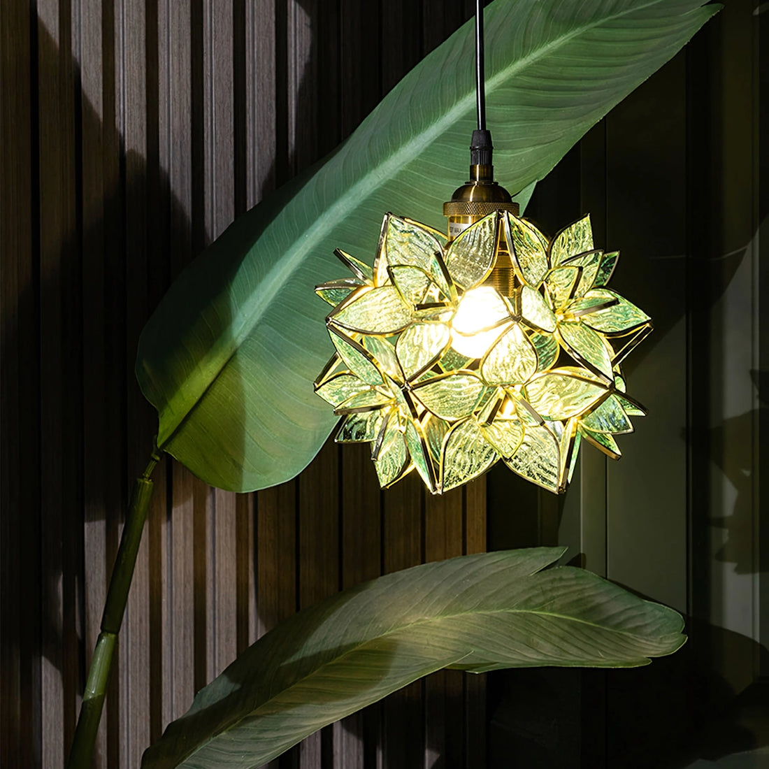 Capiz pendant light lamp | OpalDwell - OpalDwell