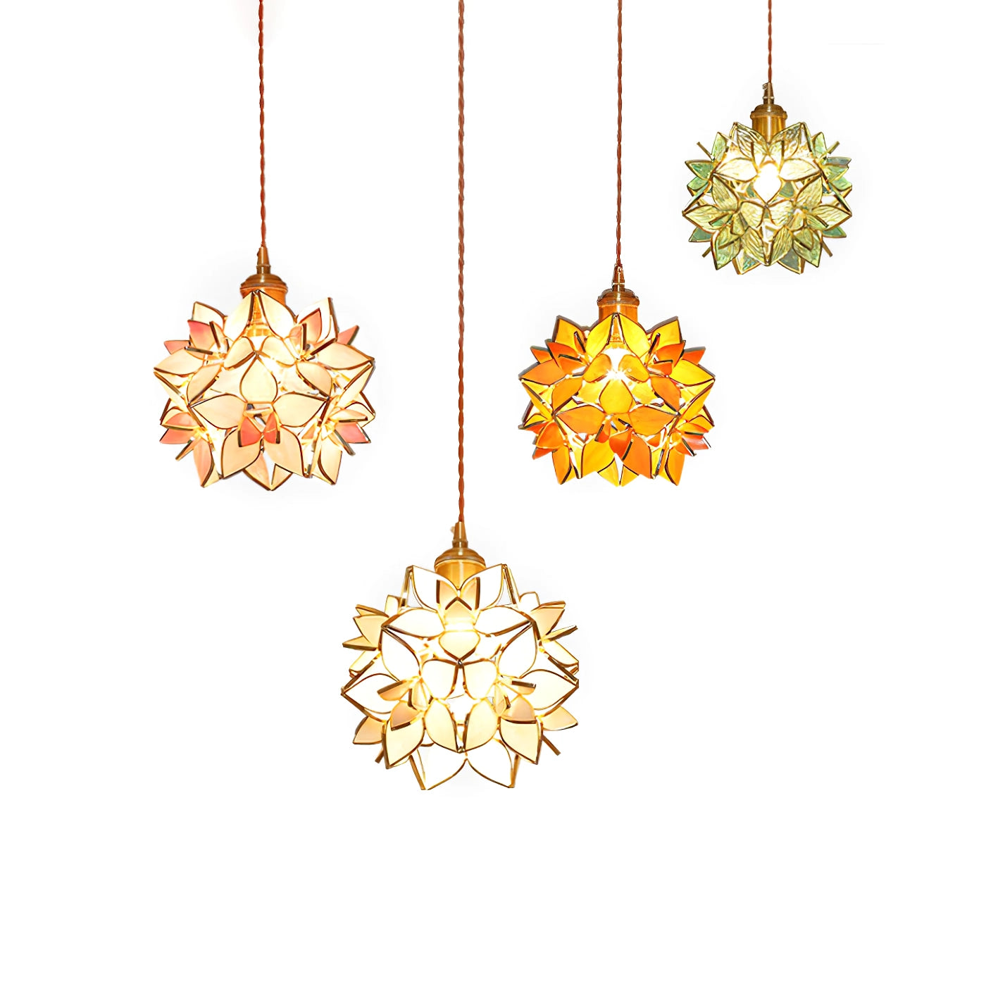 Capiz pendant light lamp | OpalDwell - OpalDwell