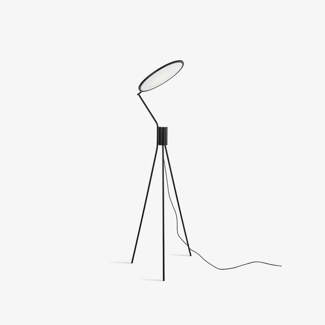 LED Tripod Floor Lamp for Modern Ambient Home Lighting OpalDwell