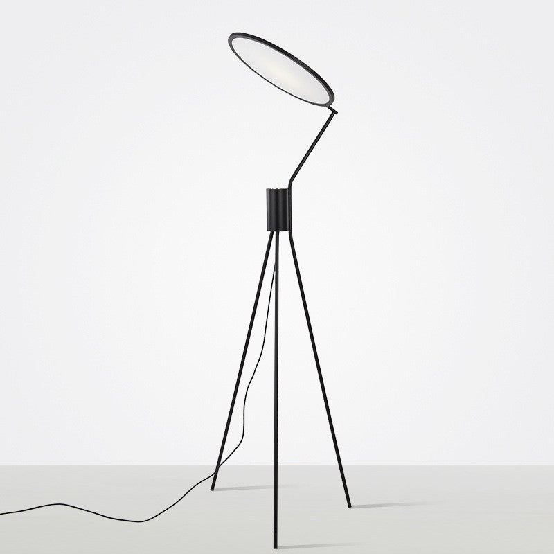 LED Tripod Floor Lamp for Modern Ambient Home Lighting OpalDwell