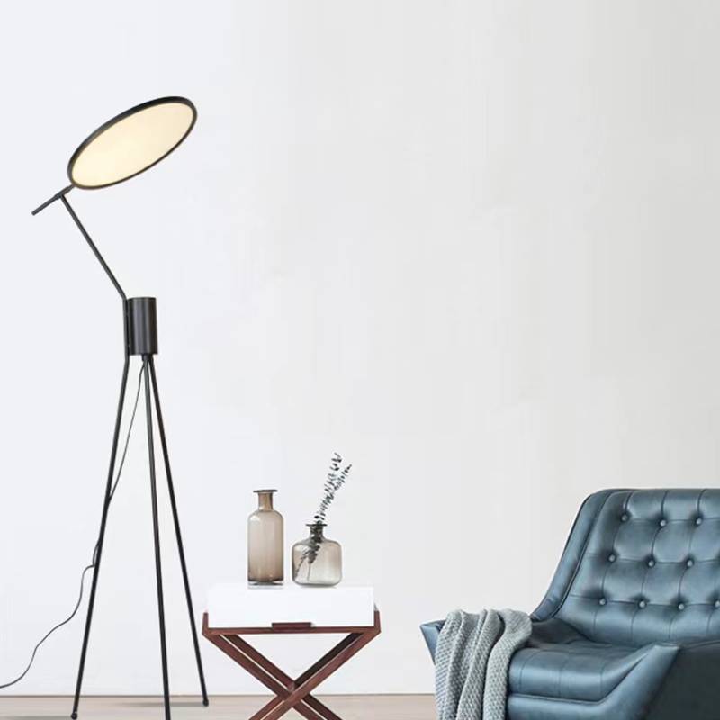 LED Tripod Floor Lamp for Modern Ambient Home Lighting OpalDwell