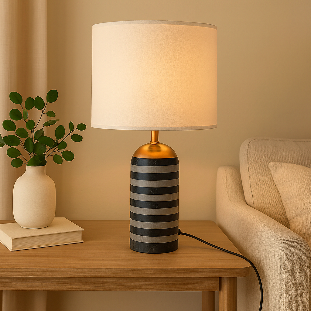 Luxury Marble Table Lamp for Modern Decorative Light - OpalDwell