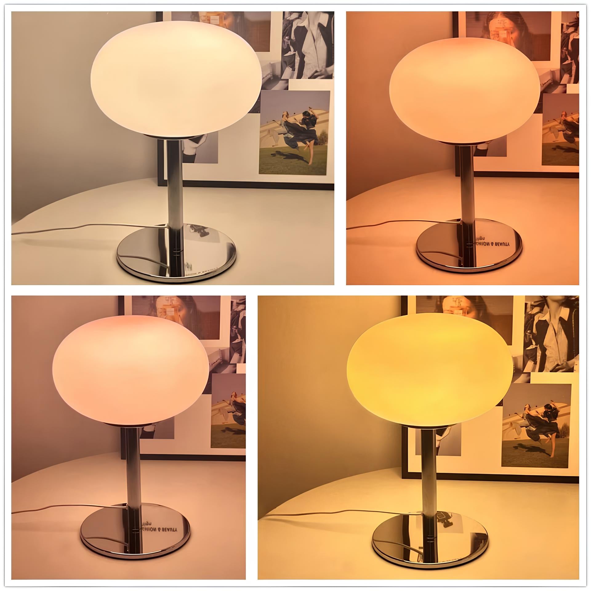 Candy Drop Glass Table Lamp For Cozy Room Ambience - OpalDwell