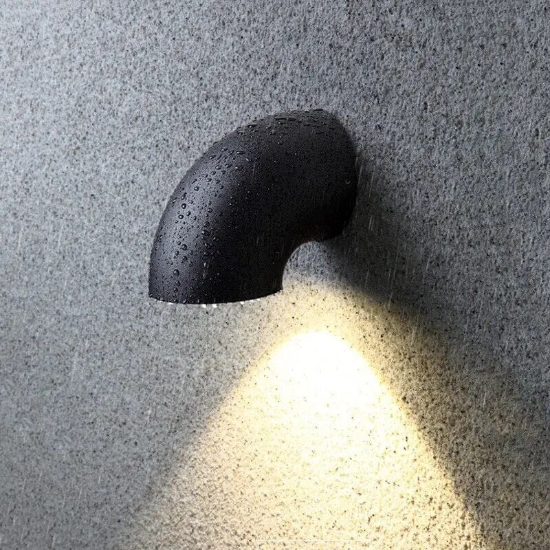 Aurelux | LED Outdoor Garden Wall Light - OpalDwell