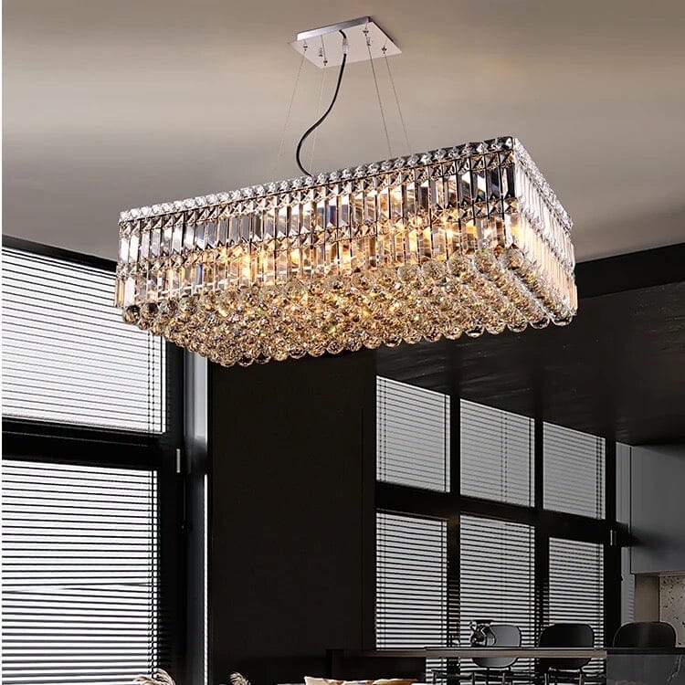 Chandeliers in Jade Crystal - OpalDwell