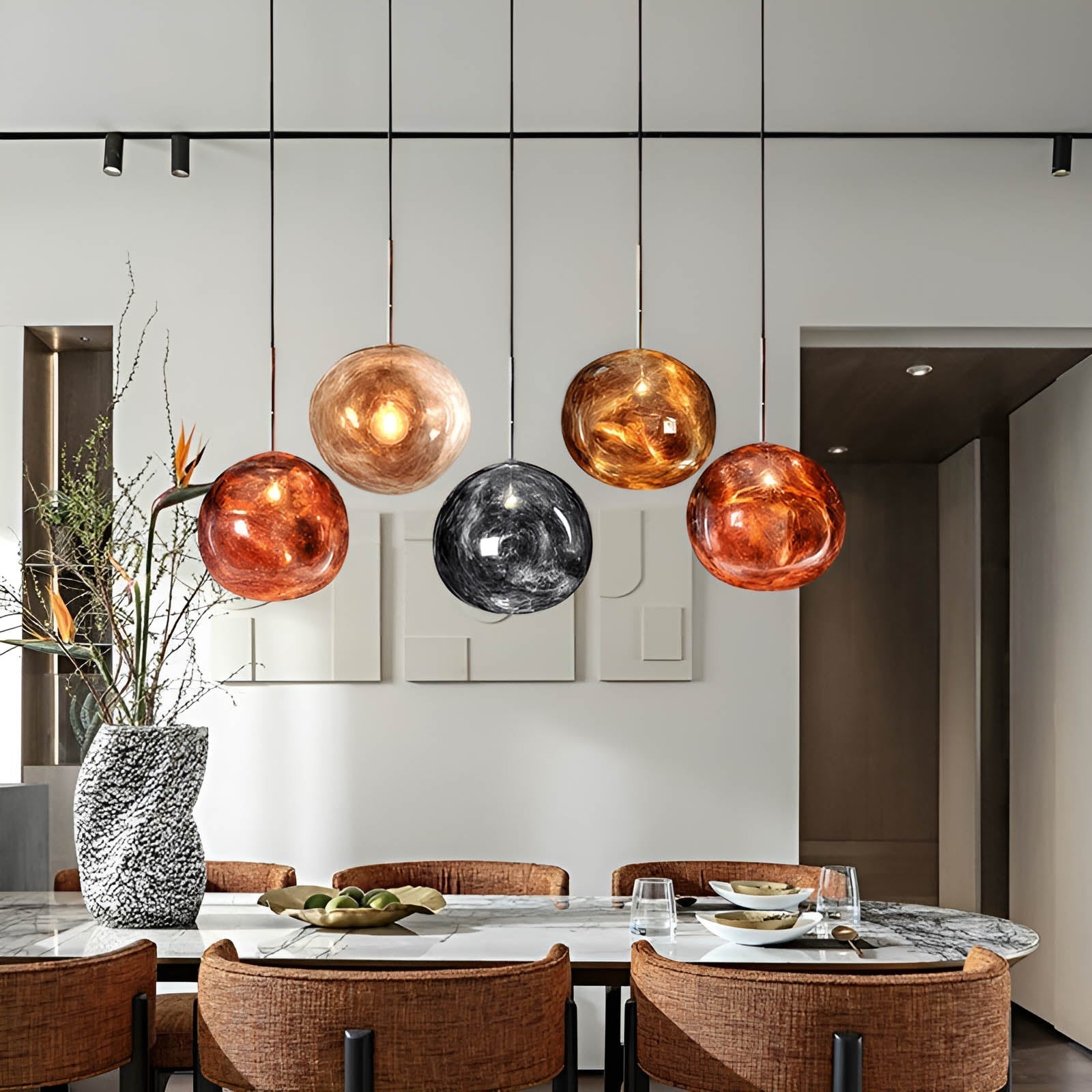Aurelle Resin Pendants - OpalDwell