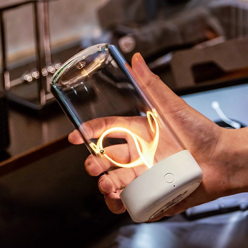 MagnetaFlex Compact Table Lamp Modern Desk Light Plus - OpalDwell