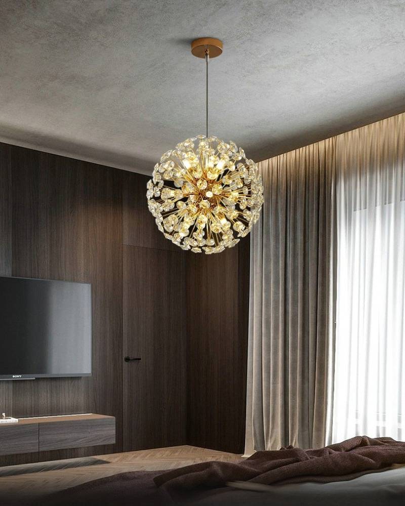 Lustre Burst Pendant Lamp, Modern Decorative Ceiling Chandelier OpalDwell