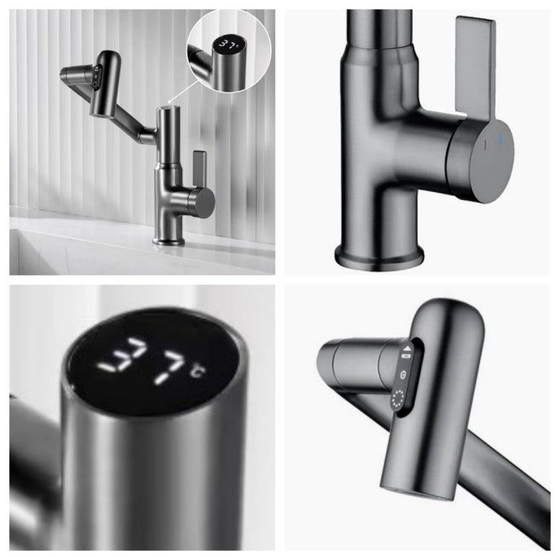 Smart Digital Basin Faucet for Hot and Cold Water | OpalDwell OpalDwell