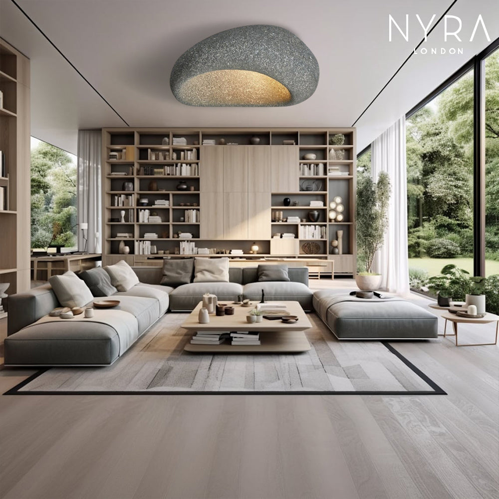 Tenzai | Wabi-Sabi Ceiling Light - OpalDwell