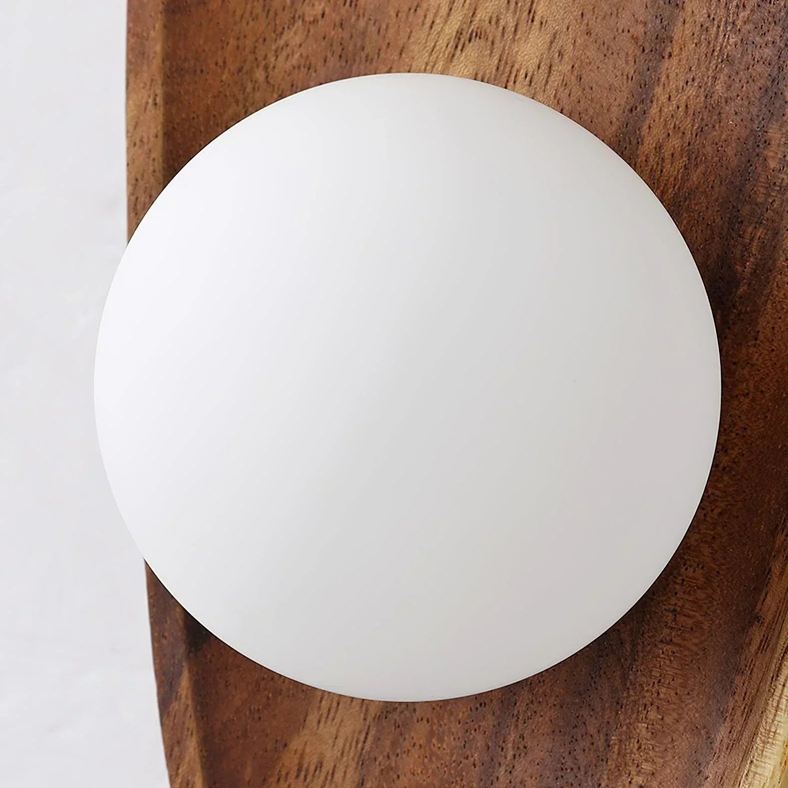 LumiVerde Natural Wood Wall Lamp for Warm Ambience - OpalDwell