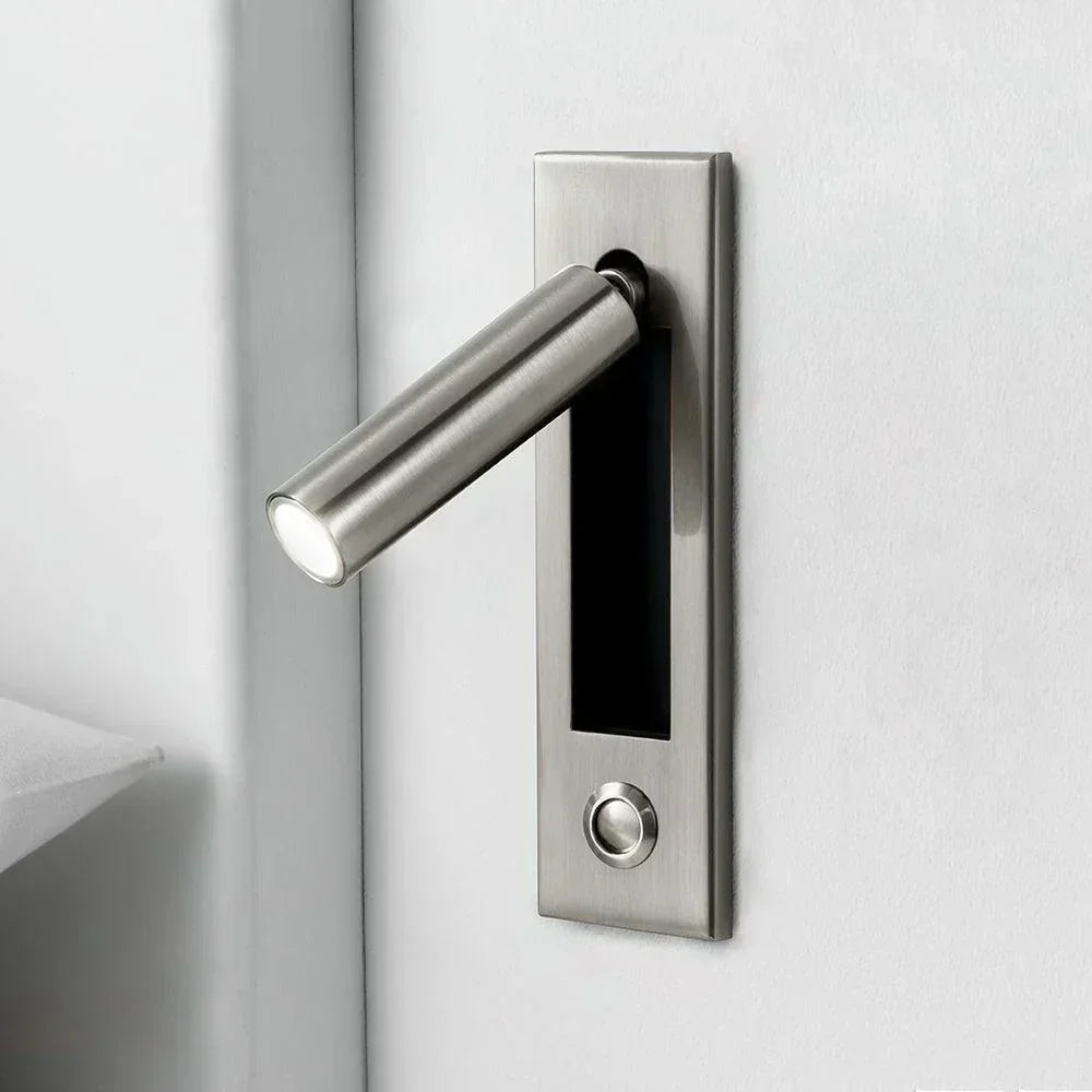 Recessed Bedside Wall Sconce - OpalDwell