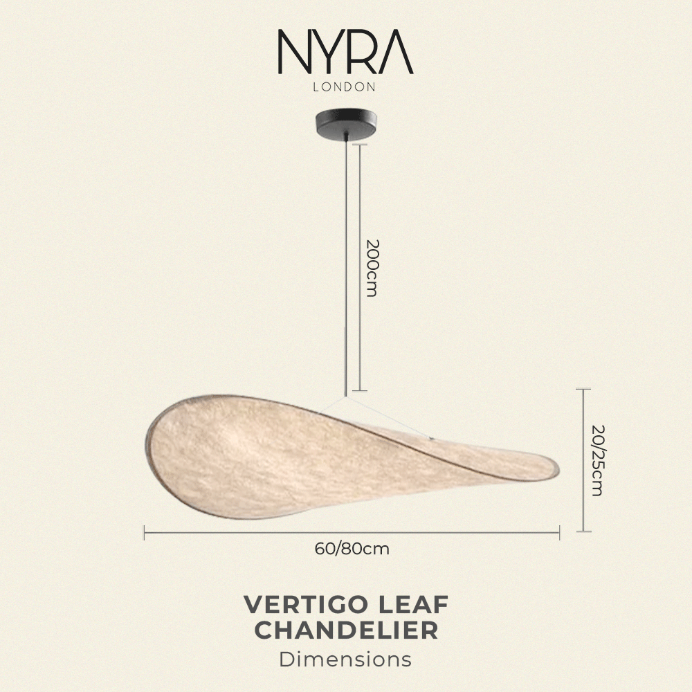 Lyria | Chip-Shaped Leaf Chandelier - OpalDwell