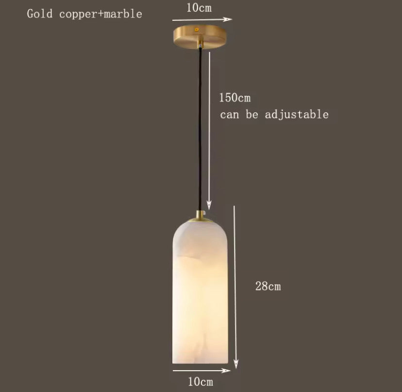 Luminara Marble Pendant - OpalDwell