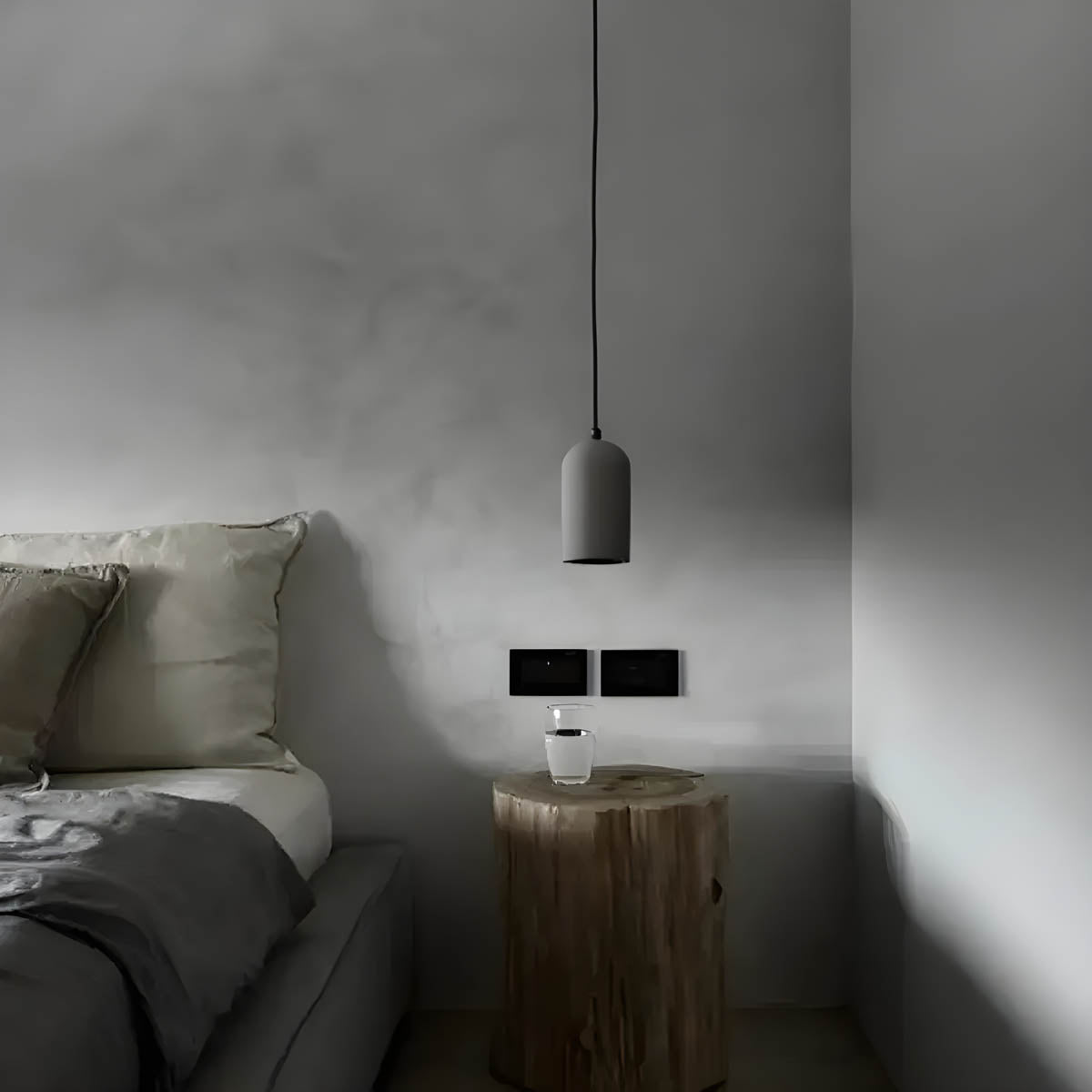 Terrazio Concrete Pendant Light for Indoor Living Spaces - OpalDwell