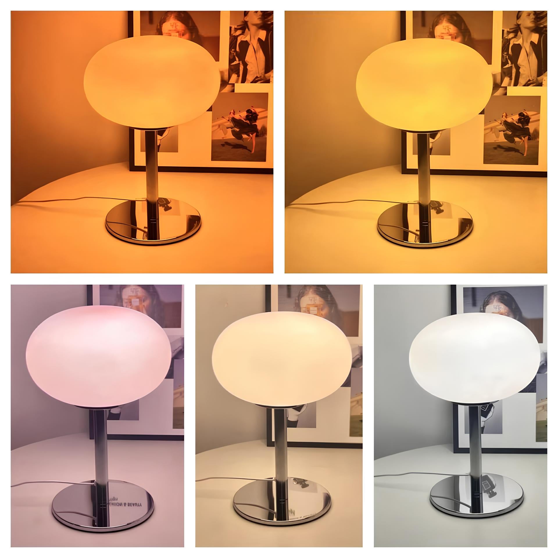 Candy Drop Glass Table Lamp For Cozy Room Ambience - OpalDwell