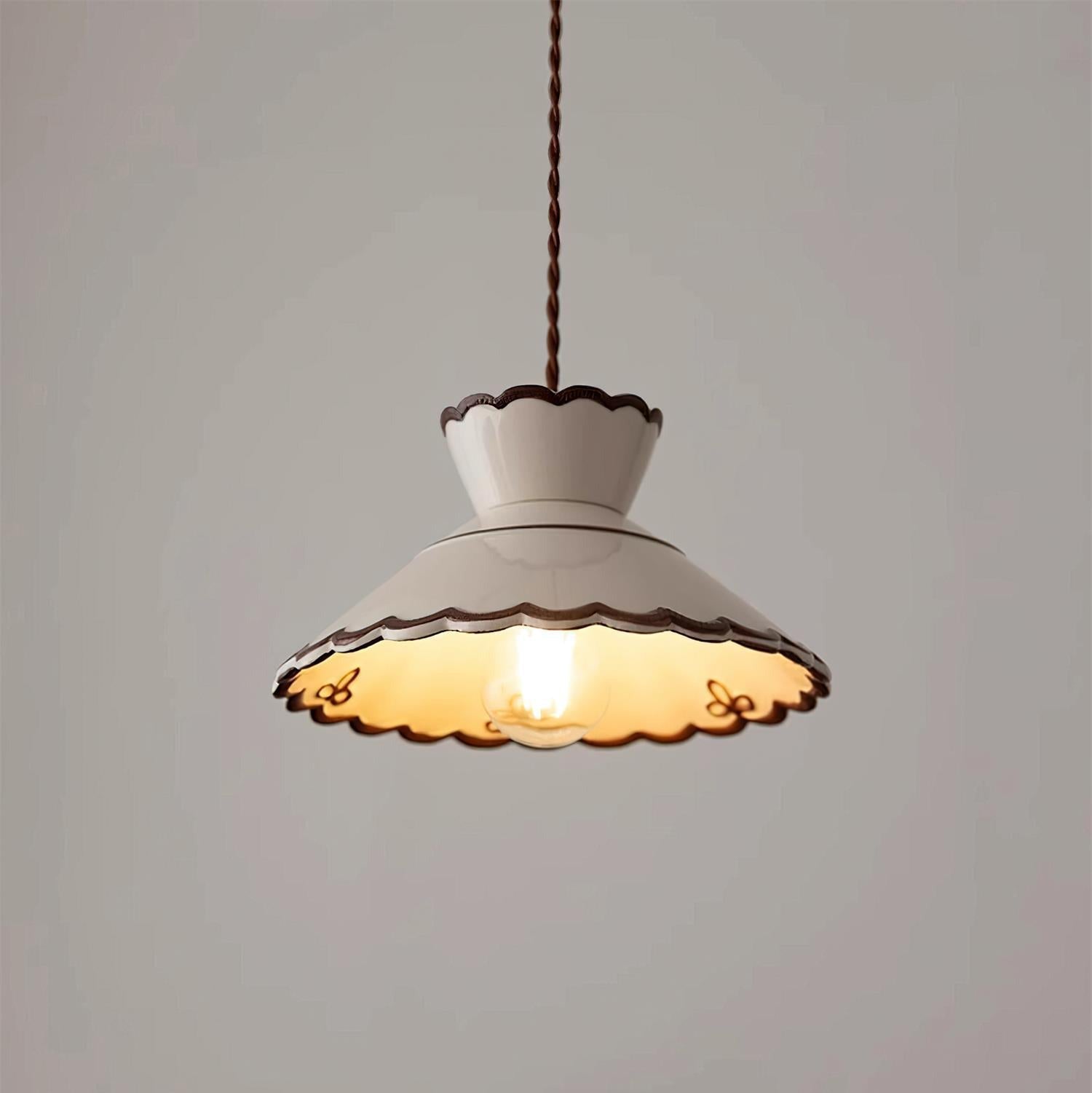 Aurelia Retro Ceramic Pendant Lights for Kitchens and Cafes OpalDwell