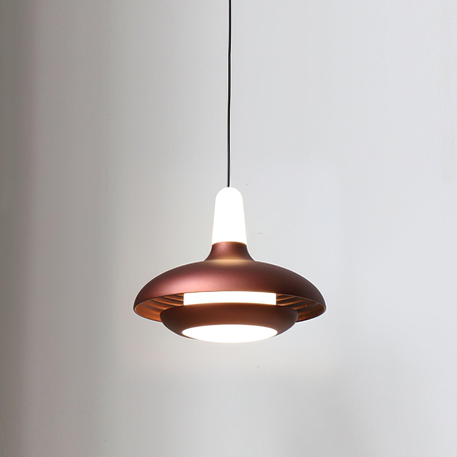 SolaraTrio Natural Style Aluminum Pendant Lamp With LED - OpalDwell