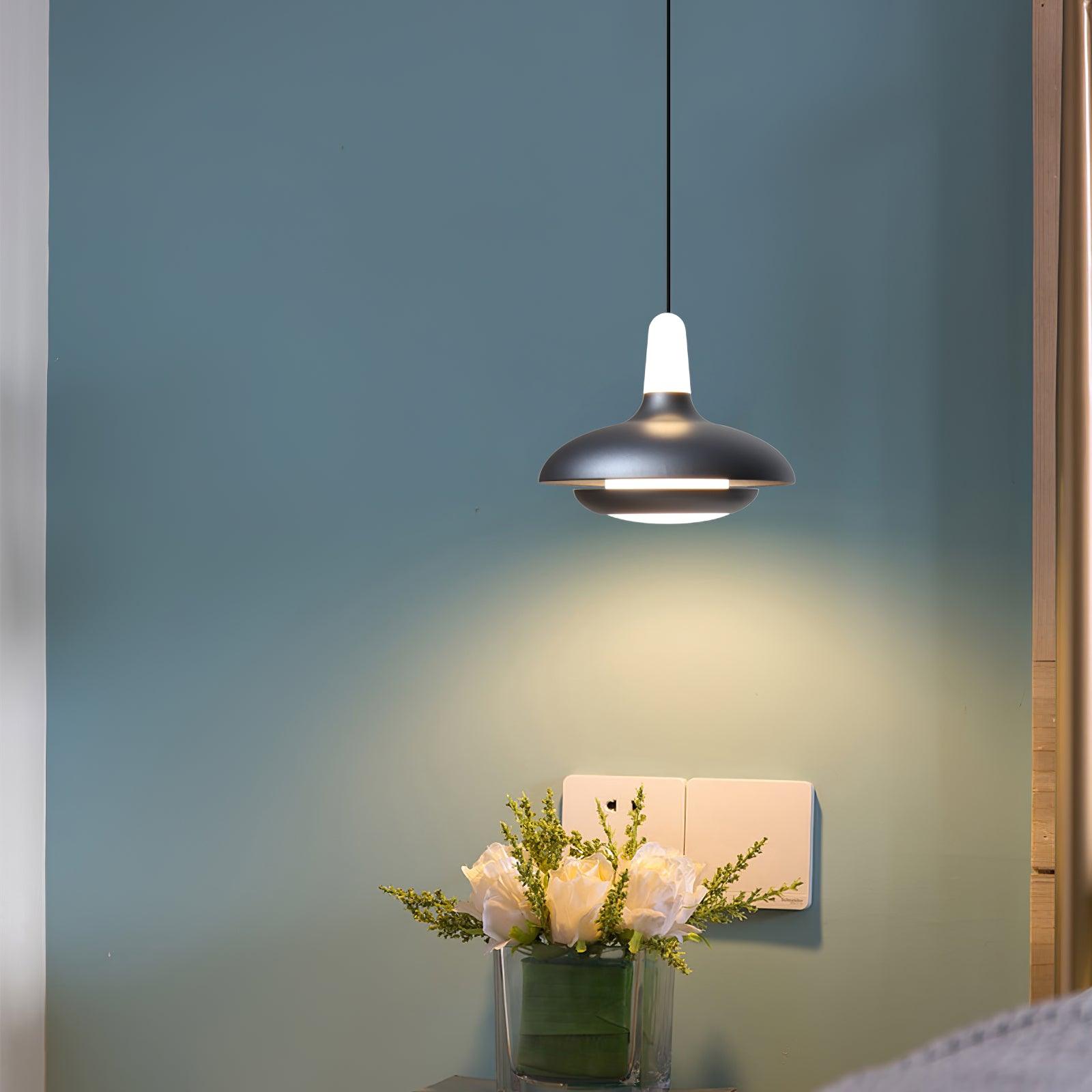 SolaraTrio Natural Style Aluminum Pendant Lamp With LED - OpalDwell