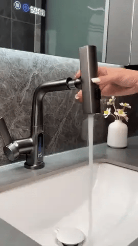 Aqualine FluxPull Pull Out Faucet With 60 cm Extendable Hose And 360 Swivel OpalDwell