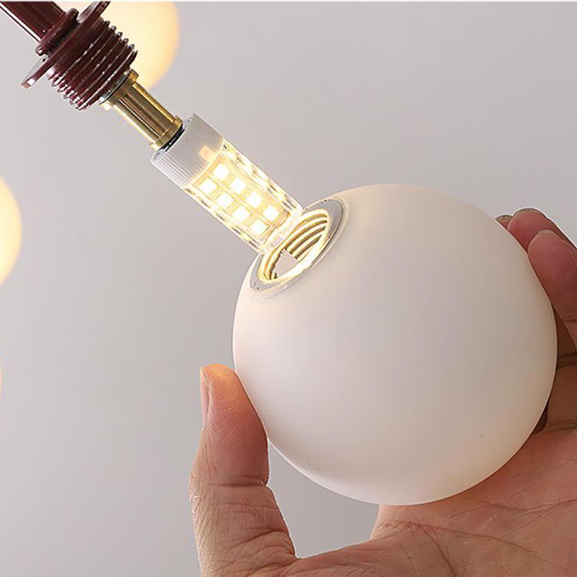 Elara Crest Pendant Light, Dramatic Hanging Fixture - OpalDwell