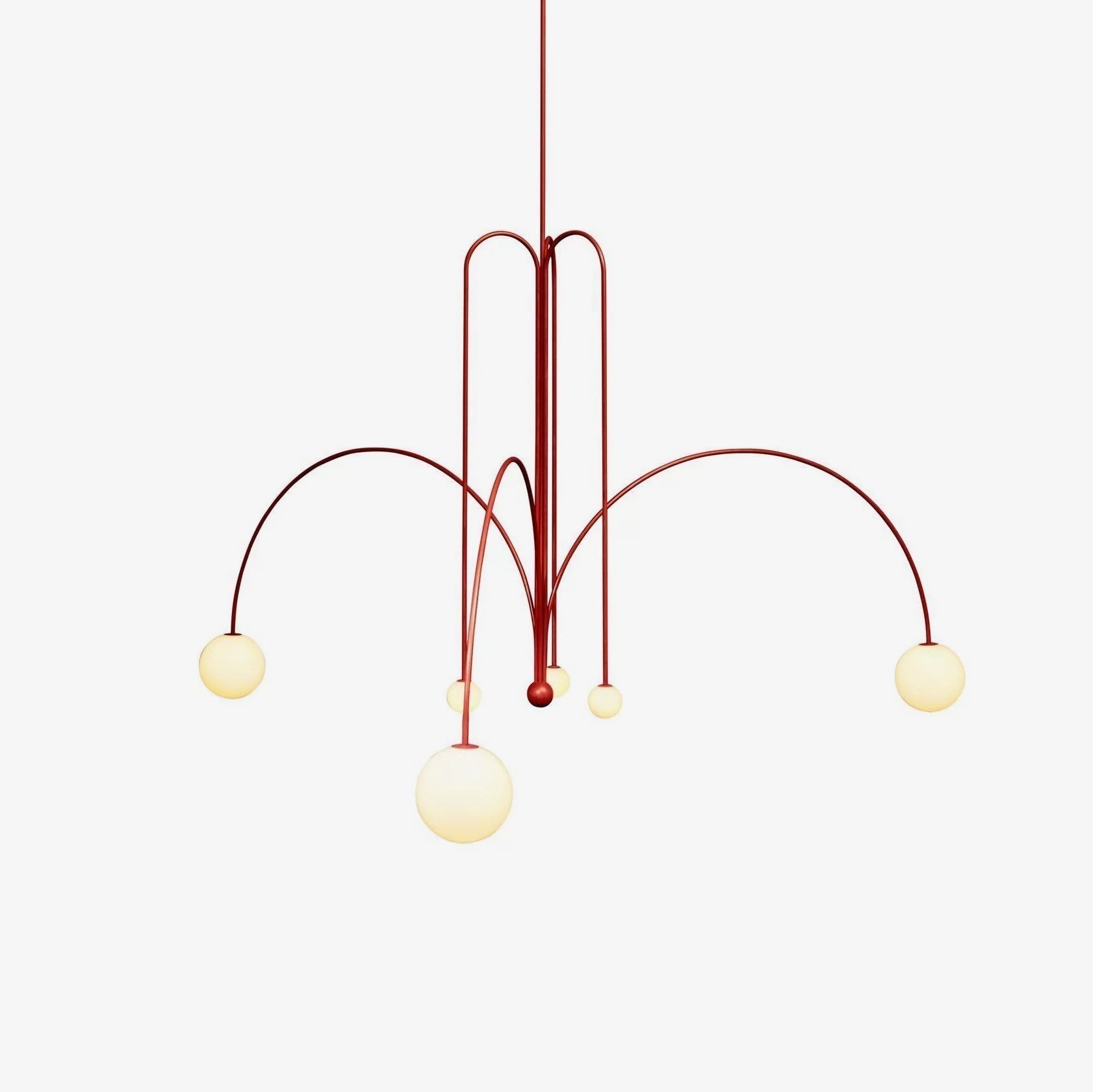 Elara Crest Pendant Light, Dramatic Hanging Fixture - OpalDwell