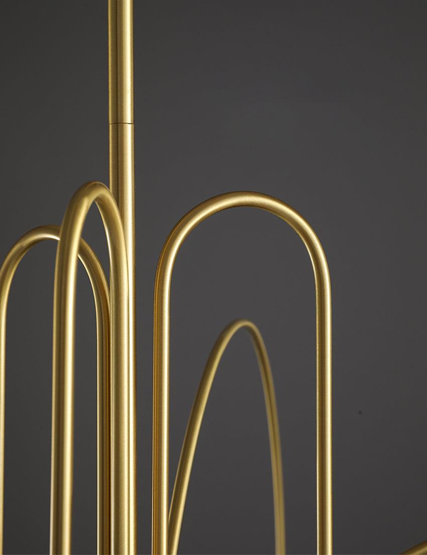 Elara Crest Pendant Light, Dramatic Hanging Fixture - OpalDwell