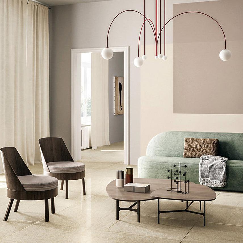 Elara Crest Pendant Light, Dramatic Hanging Fixture - OpalDwell