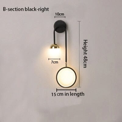 Virella | Acrylic Wall Lamp - OpalDwell