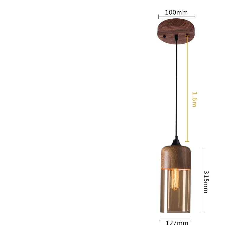 Kiyomi Wooden Pendant Lights - OpalDwell