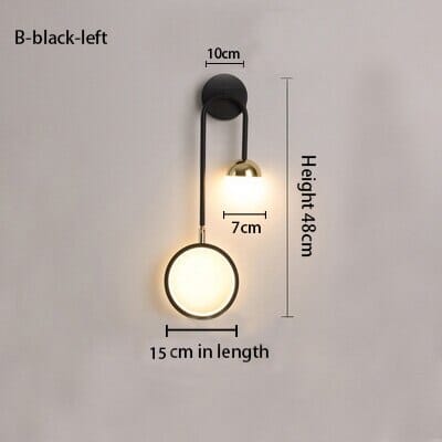 Virella | Acrylic Wall Lamp - OpalDwell