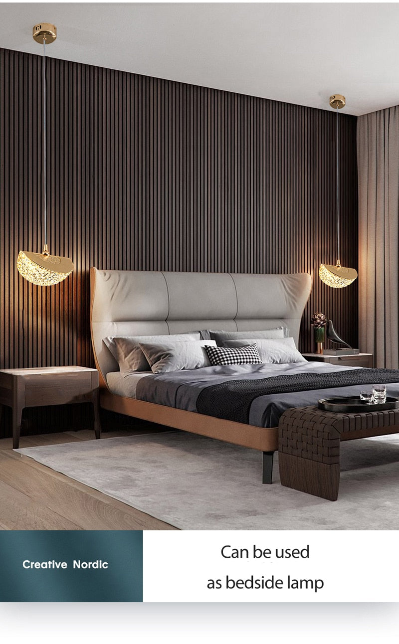 Aurelia Nordic 3-Style LED Pendant Light with Warm Glow - OpalDwell