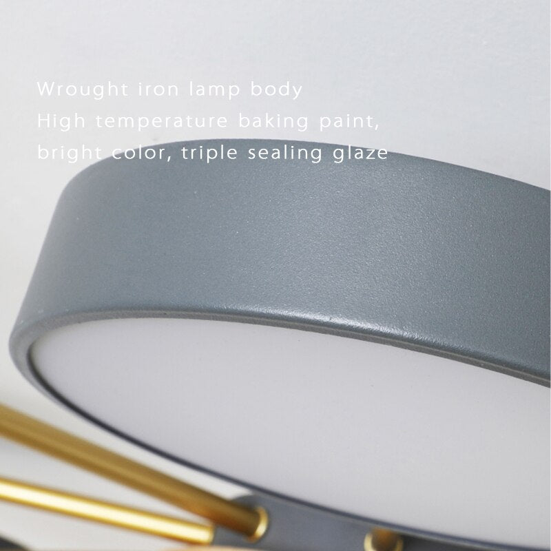 Luminax | Scandinavian Modern LED Chandelier | OpalDwell - OpalDwell