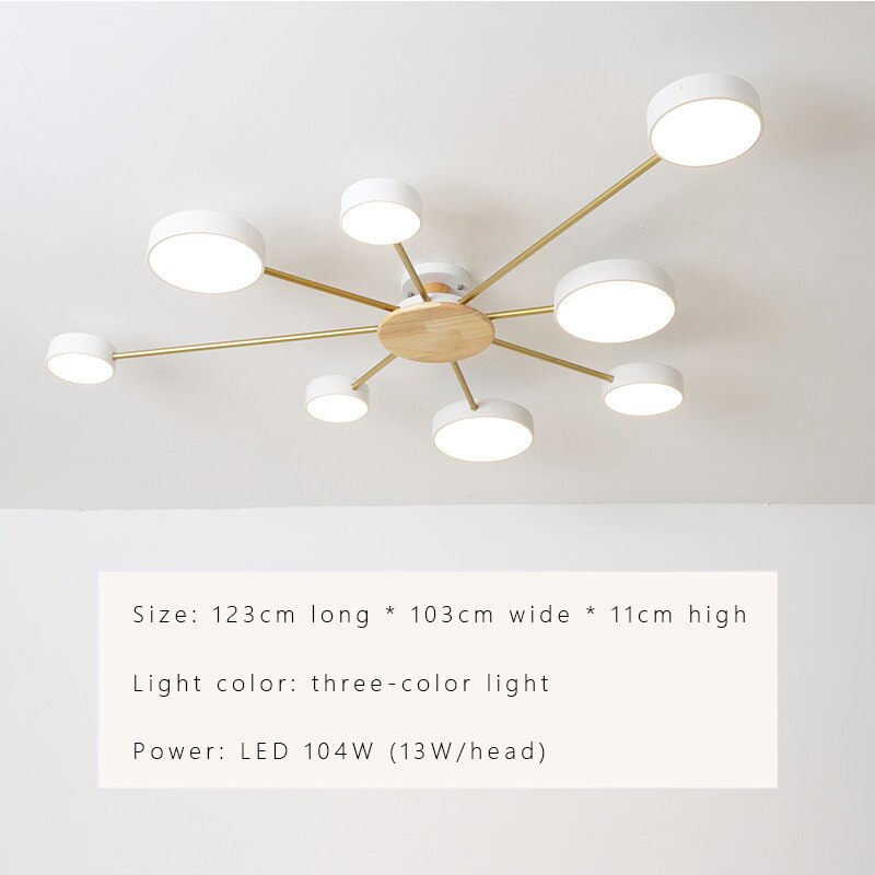 Luminax | Scandinavian Modern LED Chandelier | OpalDwell - OpalDwell