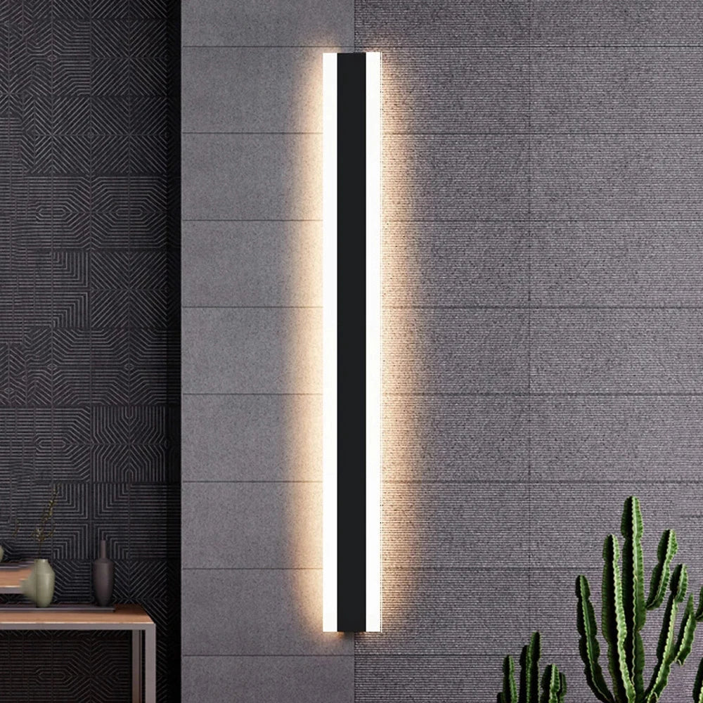 Havenly Long Outdoor Wall Strip Light - OpalDwell