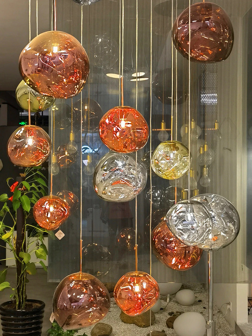 NovaLume Colorful Pendant Light Bright and Quiet Edition - OpalDwell