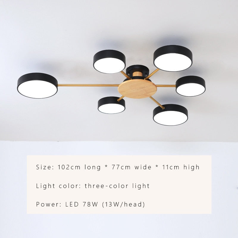 Luminax | Scandinavian Modern LED Chandelier | OpalDwell - OpalDwell