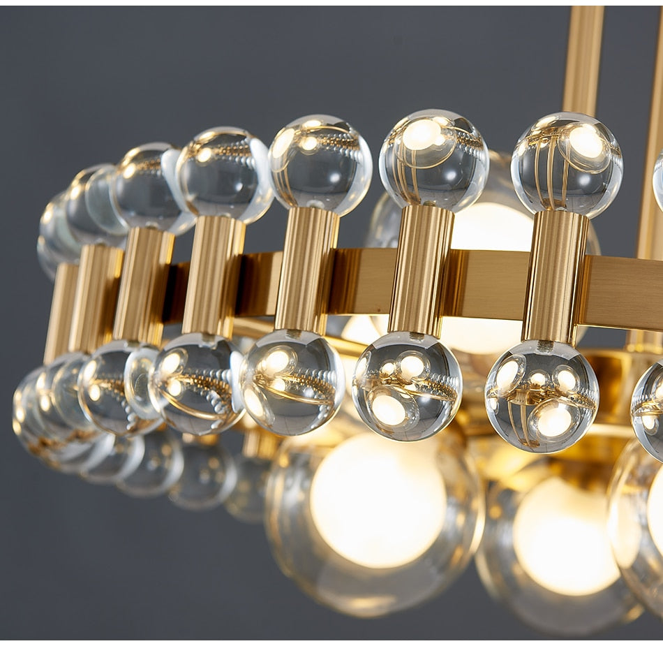 Lumira Colorful Crystal Chandelier for Living Room - OpalDwell
