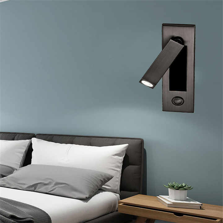 Recessed Bedside Wall Sconce - OpalDwell