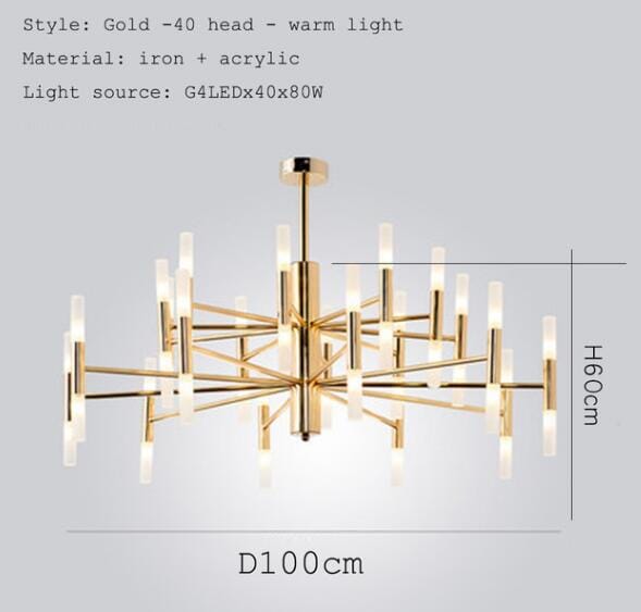 Marcelli Chandelier - OpalDwell
