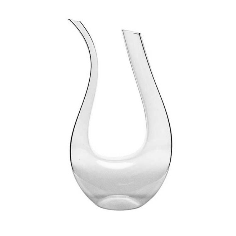 Luminara Crystal Glass Wine Decanter For Aeration And Silky Pour - OpalDwell