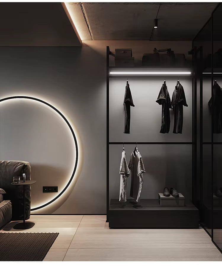 LumaNova Round Wall Light for Modern Minimalist Interiors OpalDwell