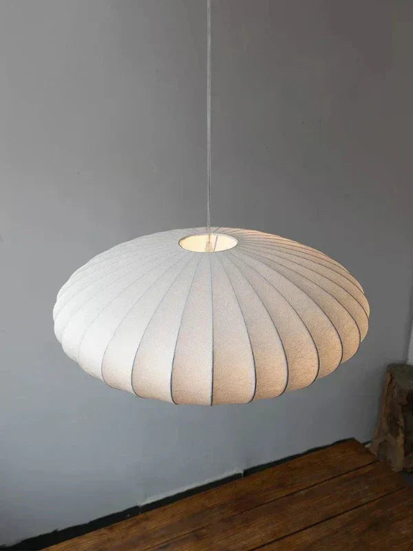 Lunara Silk Pendant Chandelier For Elegant Ambient Glow - OpalDwell