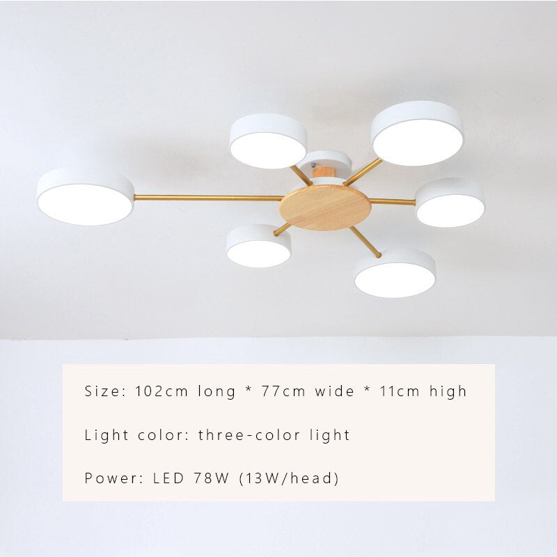 Luminax | Scandinavian Modern LED Chandelier | OpalDwell - OpalDwell