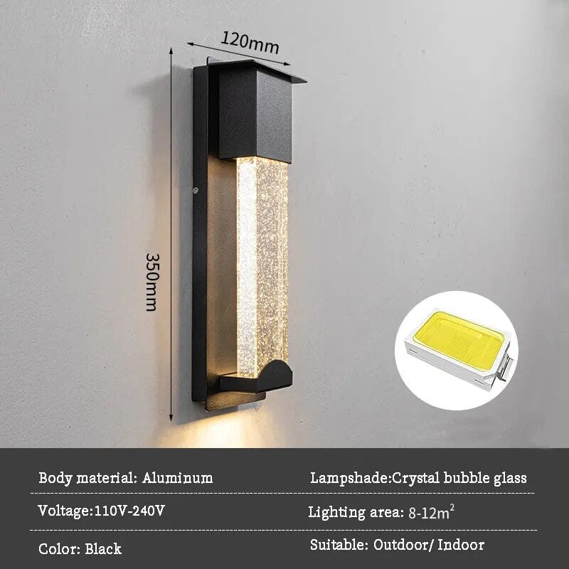 Embera | Waterproof Wall Light - OpalDwell